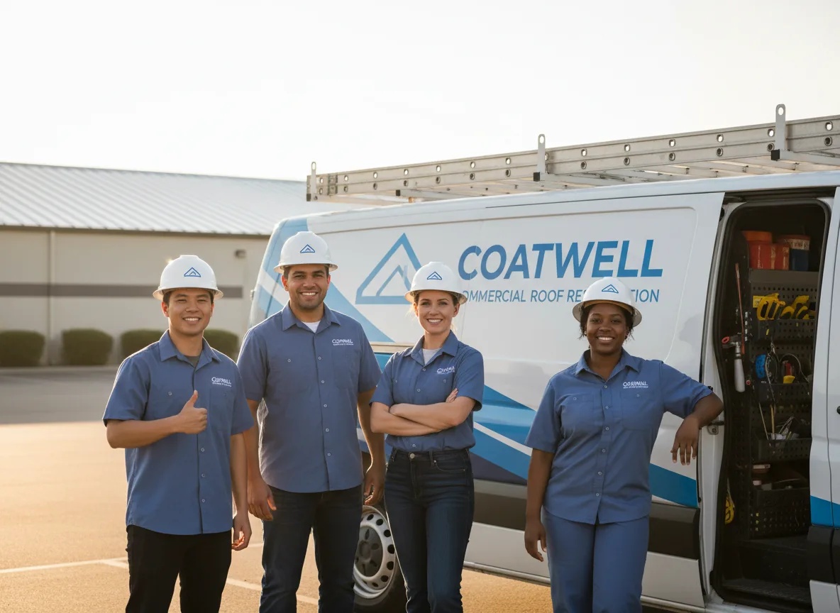 Commercial roof coating company in Rockville, MN